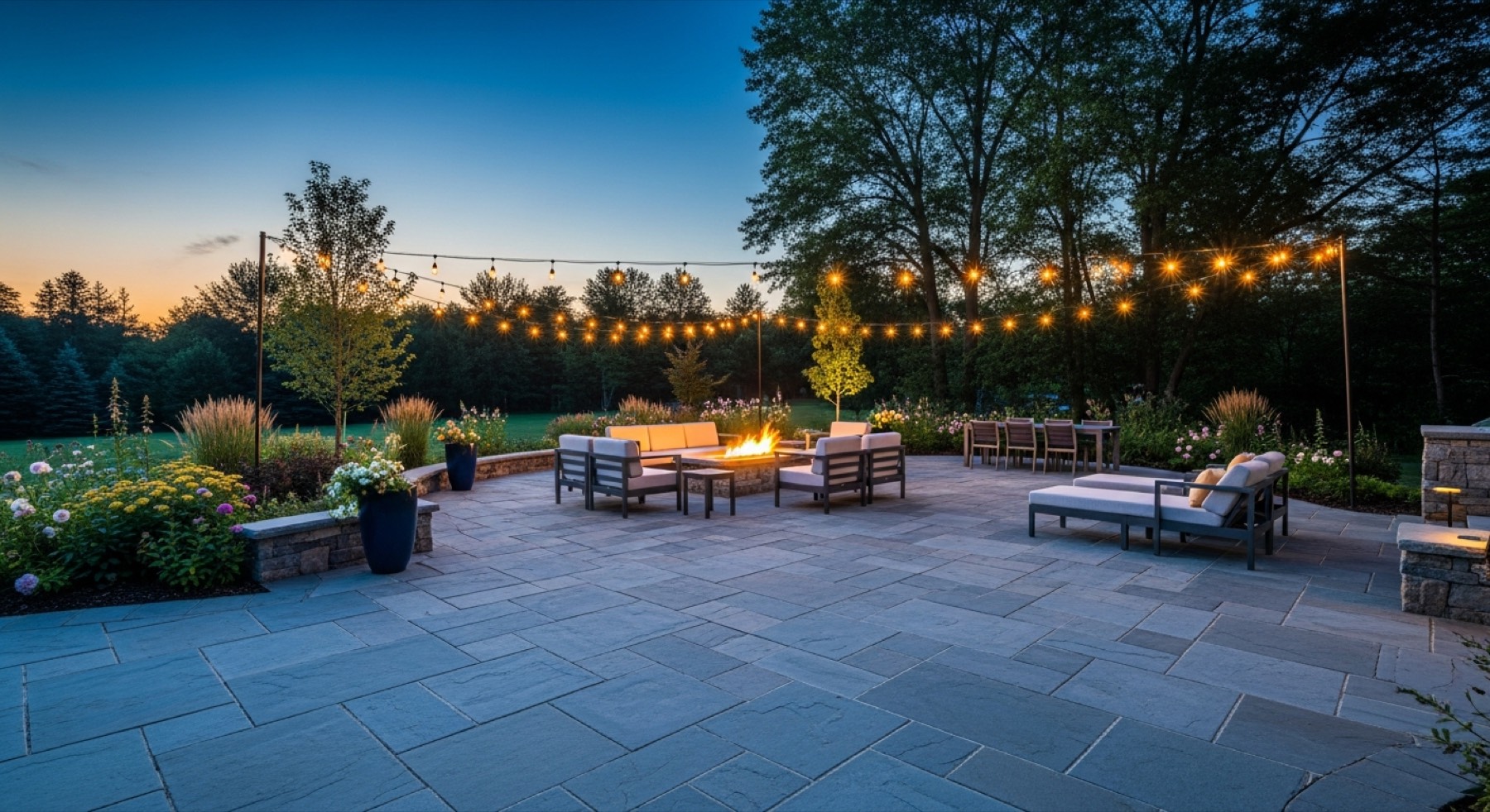 Natural Stone Patios & Walkways