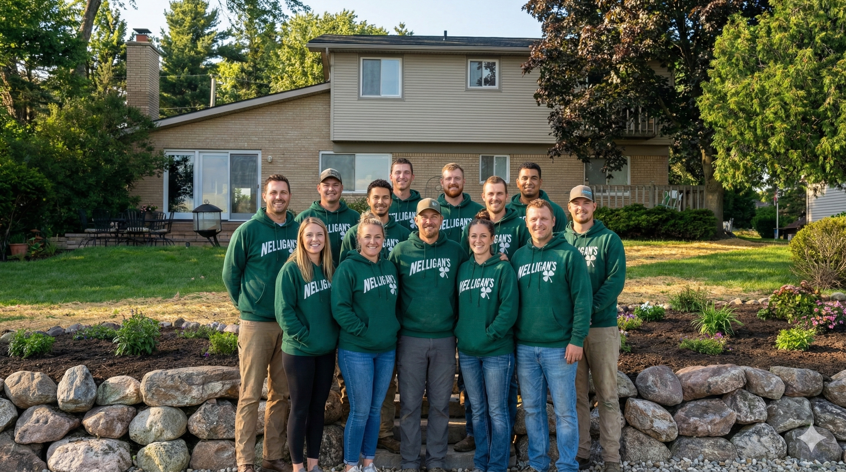 Nelligans team at work